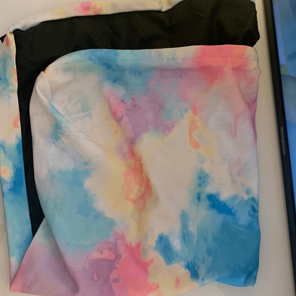 BARK tie dye dog bed cover